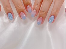 シェリーラメール 池袋店(cherie la mer)/カラグラキルティングネイル