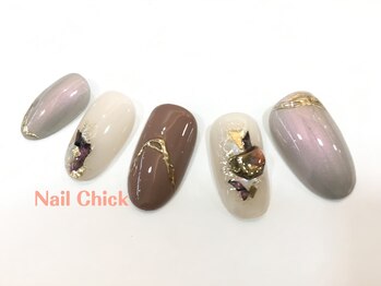ネイルチックコウベ 銀天街店(Nail Chick kobe)/ニュアンス大人ネイル