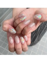 ミントリーフ バイ リート(Mint leaf by Reat)/オーロララメグラデーション