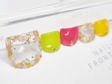 ネイルフロンティア 吉祥寺(NAIL FRONTIER)/囲みフラワーフット8980円～