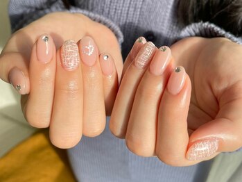 シェリーラメール 原宿店(cherie la mer)/ツイードネイル