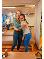 アイザ ビューティ(AIZA BEAUTY) 本場アメリカインストラクターの大好きなクリスティーンと♪