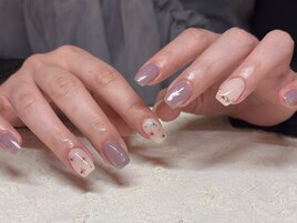 押し花ネイル