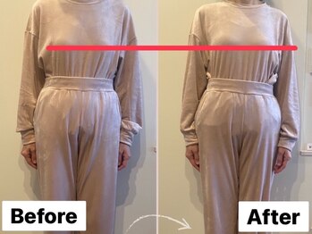 イオム ビューティワーク(IOM BEAUTY WORK)/バストの位置がアップ!