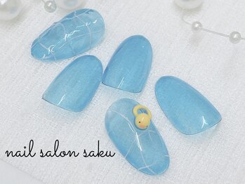 サク(saku)/8月の定額デザイン/プール