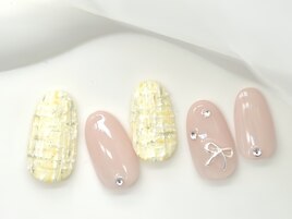 マットツイードワンホン　8200