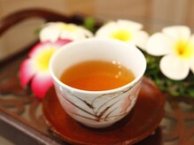 リフレ空間の雰囲気（人気ハーブティーの1）