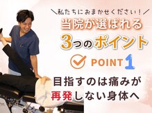 ひつじ整体院 東大宮院の雰囲気(大事なのは再発しないこと。お悩みのないお身体へサポートします)