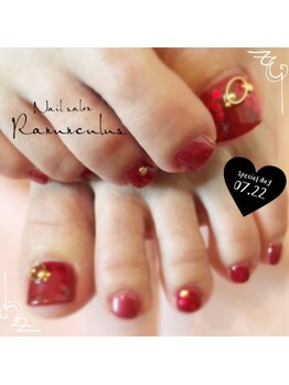 ラナンキュラス(Ranunculus)/秋!オトナ☆RED