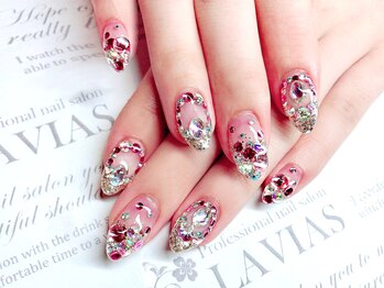 プロフェッショナル ネイルサロン ラヴィアス(LAVIAS)/【ジェル】10本アートし放題