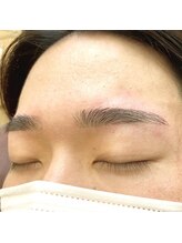 ビューステージ アイブロウサロン 千葉/メンズ眉ワックス
