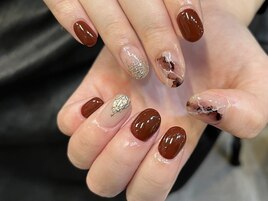 大理石ネイル
