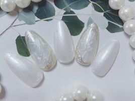 貝殻カラーデザイン