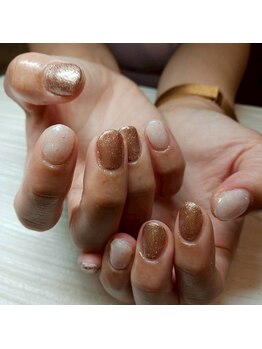 ウェリネイルサロン(WelinailSalon)/シンプルハンドネイル　3880円