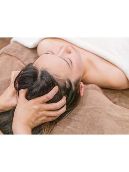 ヘッドスパで癒されたい