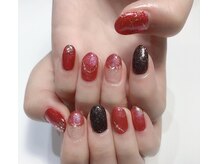 クリスタルネイルサロン(Crystal Nail)/バレンタインネイル