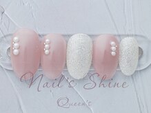 ネイルズシャインクイーンズ(nail's Shine Queen's)/上品トレンドアート