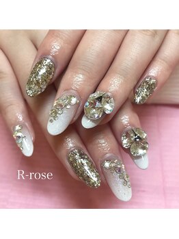 アールローズ(R-rose)/ストーンアート　￥13574