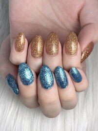 ラメワンカラー