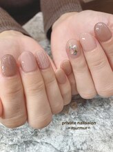 プライベート ネイルサロン マーマ(murmur)/シンプルネイル