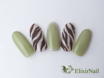 エリクサーネイル 五反田(Elixir Nail)/定額a シンプル/クーポン使用