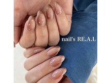 ネイルズリアル 倉敷(nail's RE.A.L)/オンブレフレンチ