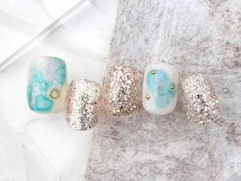 ジョジョ 神戸店(JOJO)/foot アート ￥8500