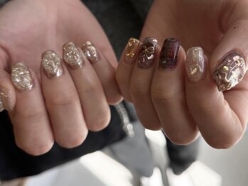 エル(alle.)/ぷくぷくネイル☆