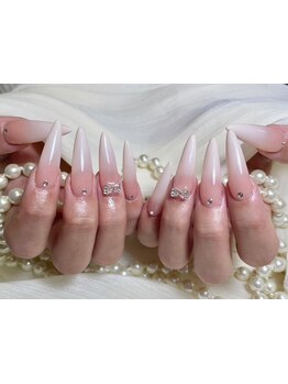 長さ出しのできるサロン