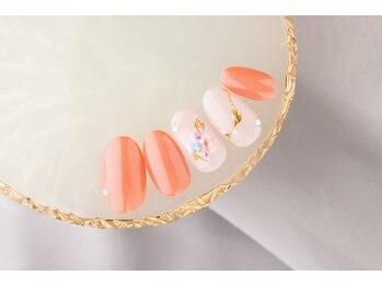 エムスラッシュ ネイル センター北店(M.SLASH)/フラワーネイル