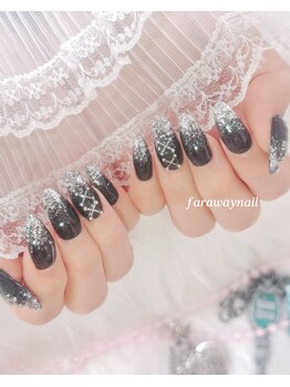 ファラウェイネイル(Faraway nail)/地雷ネイル☆