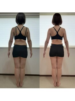 ウィルビーアシヤ(Will be ASHIYA)/モニター様3-後ろ/30代