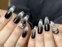 ウサギネイル 新大久保店(usagi nail)/マグネットフレンチ