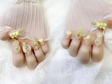 プティネイル 池袋(Puty Nail)/推しカラーゴテゴテネイル