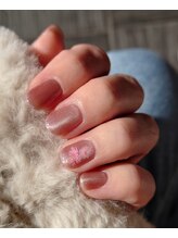 ビューティーコレクション アリレイナ(BEAUTY COLLECTION ARIREINA)/マグネット桜ネイル