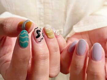 アイネイルズ 梅田店(I nails)/韓国ニュアンス個性派