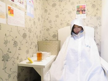 ユーイン 塩尻店(U-in)の写真/《大量発汗って気持ちいい！》芯からデトックス！お疲れの元となる冷えコリすっきり！【よもぎ蒸し￥2980】