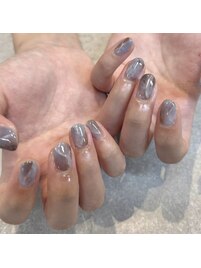 2025夏ネイル【天然石ネイル】