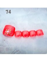 はあとねいる 町田店/フットネイル：No.74