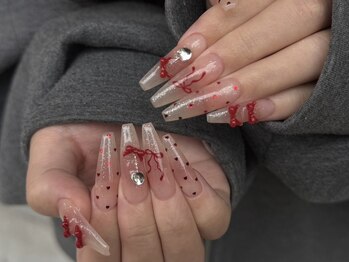 プリンセス(Princess)の写真/【心斎橋/アメ村】自然な長さ出しで持ち抜群◎トレンドデザイン×美フォルムで見るたび気分が上がる指先に!