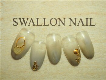 スワロンネイル(SWALLON NAIL)/5.6月定額ネイル