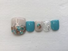 ルリアンネイル(le lien nail)/Foot定額アートコースB