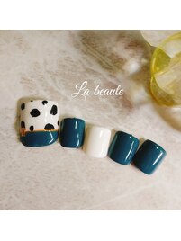 定額フットネイル￥7280