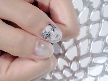 ラルネイル 大宮(Lull. nail)/人物アート1本5000円♪