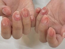 スイ(sue)/桃ネイル