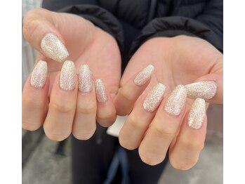 シーネイルサロン(C nail salon)/キラキラワンカラー