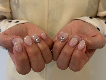 ホワイルアットネイル ハラジュク(while at nail HARAJUKU)/ビジューネイル