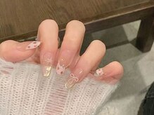 センスネイル 自由が丘店(Sense Nail)/秋冬ネイル　エレガントデザイン