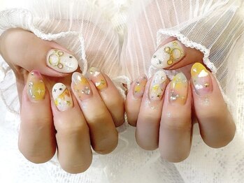 プティネイル 池袋(Puty Nail)/カラフルカラーネイル　ジェル