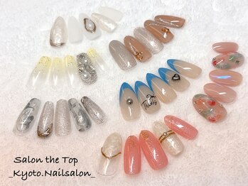 サロン ザ トップ(Salon the Top)の写真/[7周年]丁寧ケア込☆定額R¥6700♪旬のArtが満載！毎月デザイン更新しているので理想のデザインが見つかる！